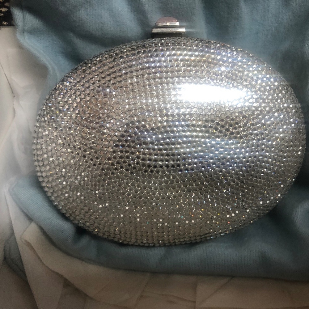 Judith Lieber Exquisite crystal studded minaudiere .